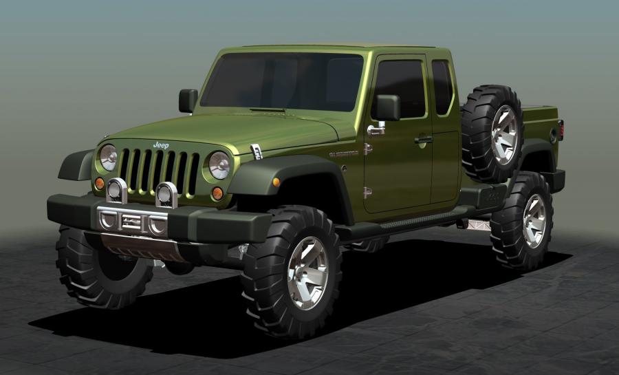  Jeep Gladiator Concept 2005 года  (фото 10 из 30)